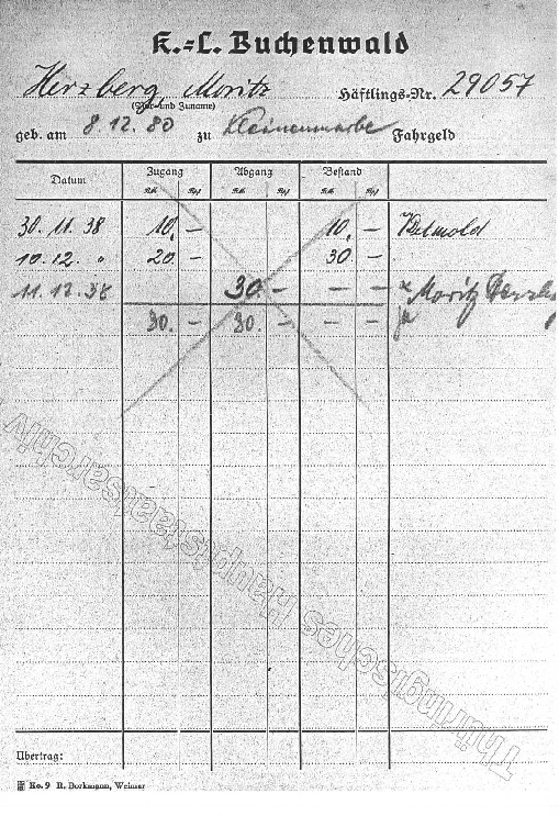 Geldkarte aus dem KZ Buchenwald von Moritz Herzberg -ThHStAW, KZ Buchenwald, Geldkartei, Moritz Herzberg_90dpi.png